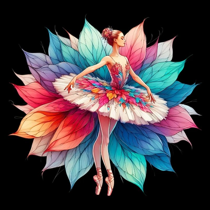 Danseuse de ballet avec tutu