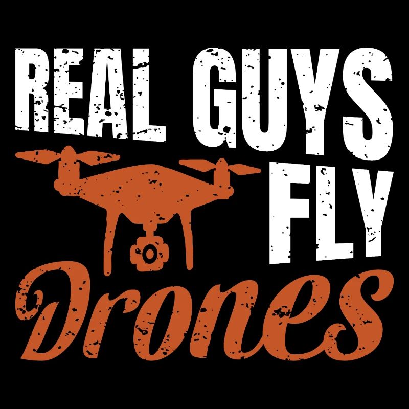 De vrais gars pilotent des drones
