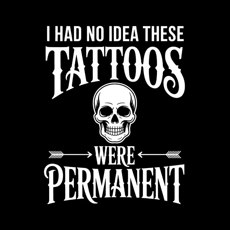 Permanenter Tattoo-Witz