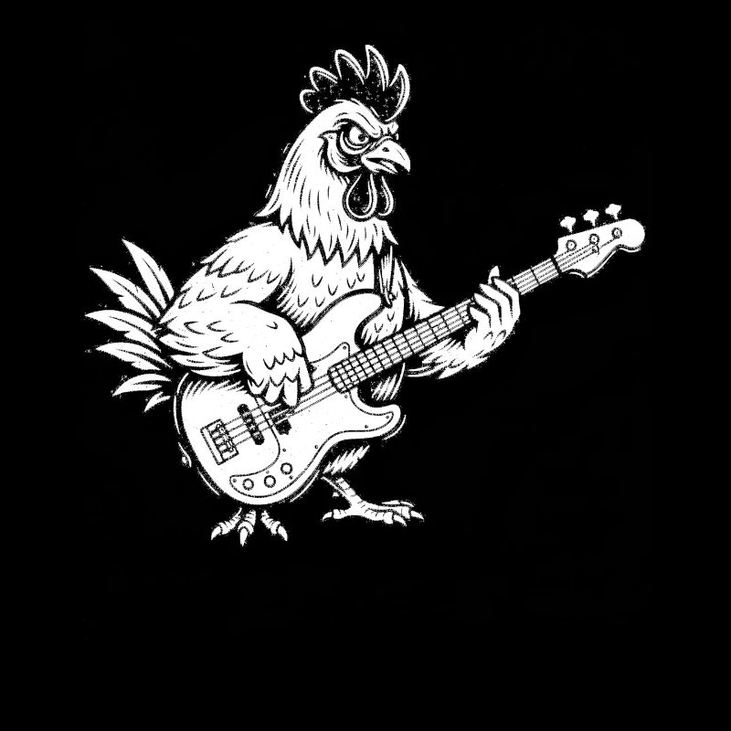 Cloud Forest Silhouette Mono