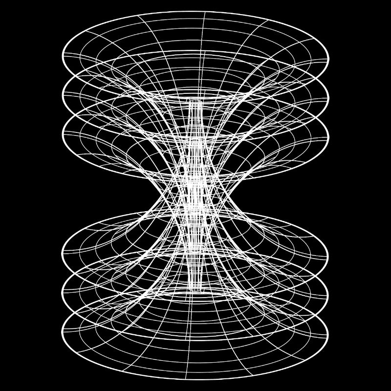 Vortex Wireframe Constellation