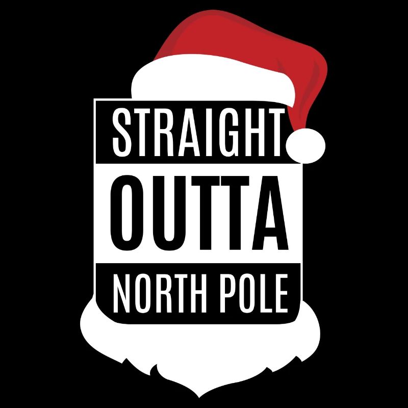 Straight Outta Northpole Christmas Gift