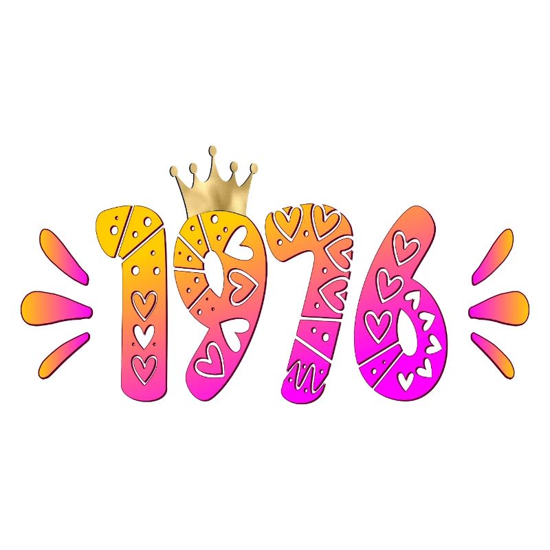 50. Geburtstag 1976 - Geburtstagskrone