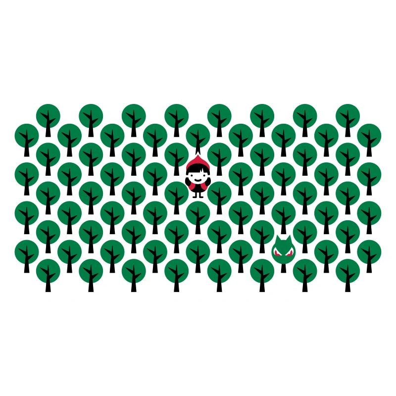 Fairytale - Rotkaeppchen - Märchen - Wolf - Quer