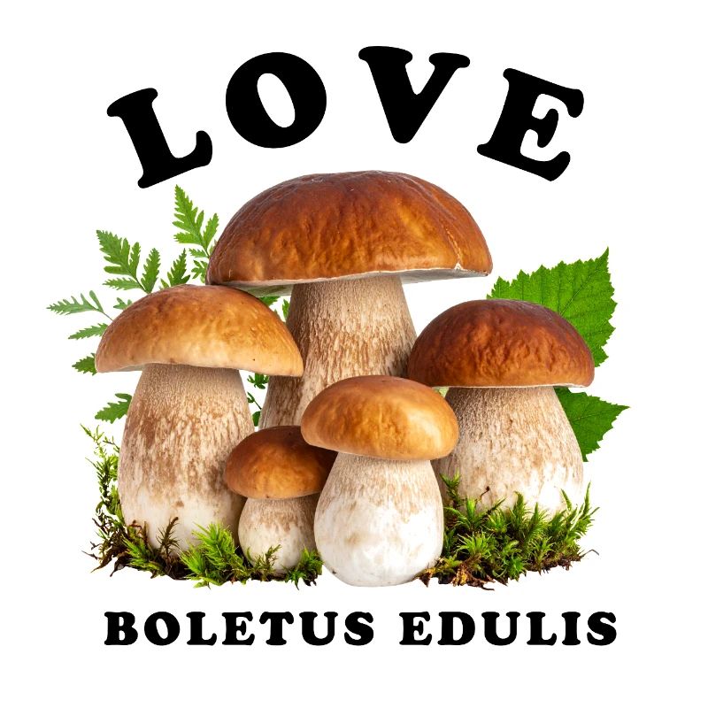J’adore les cèpes – amour de la forêt