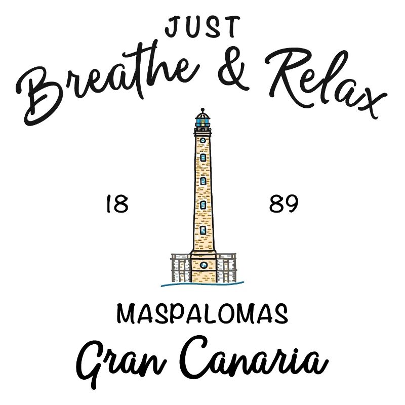 Take a deep breath & relax, Cran Canaria,, Spain