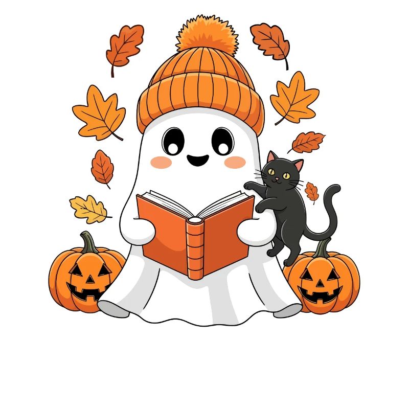 Herbstgeist Leseabend mit Katze