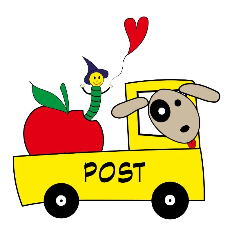 Bericht auto met hond