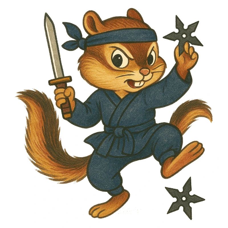 Ninja Chipmunk