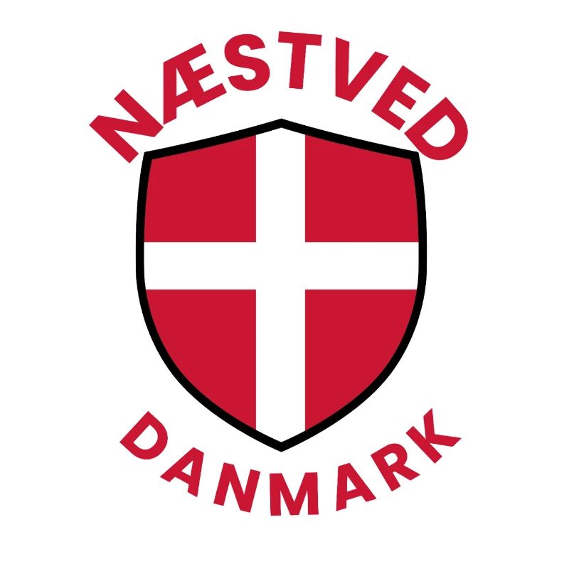Bouclier du drapeau du Danemark de Nästved