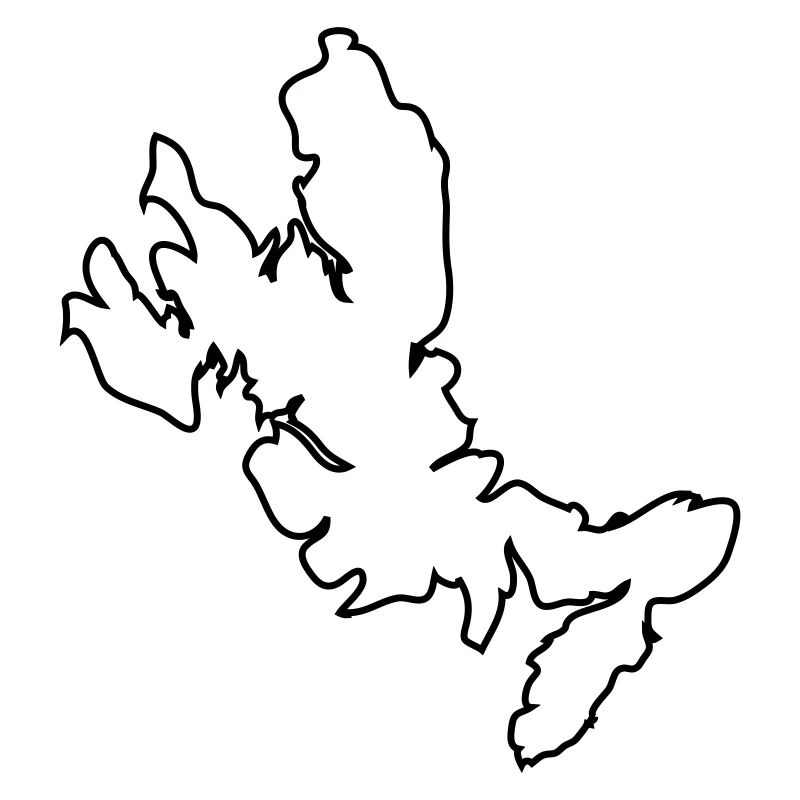 Isle of Skye Map outline