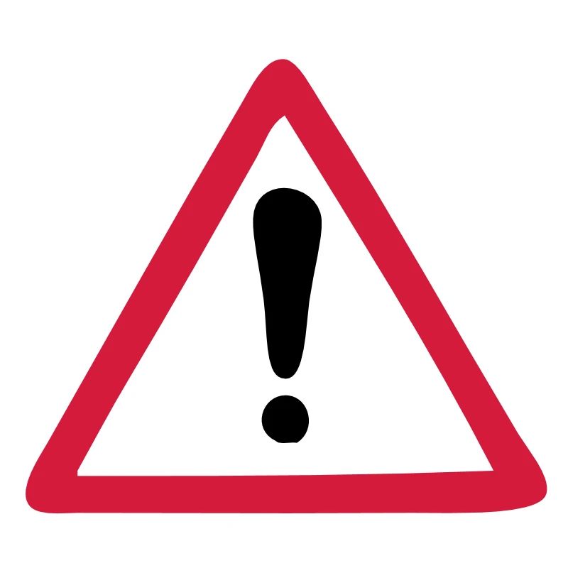 hazard warning sign warning