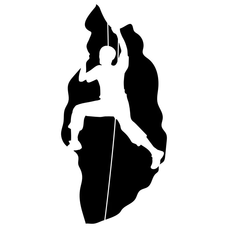 column wall climber climbing mountains high sport