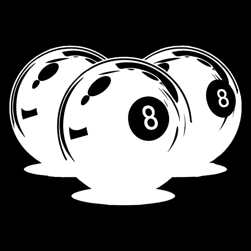 Dessin de boules de billard