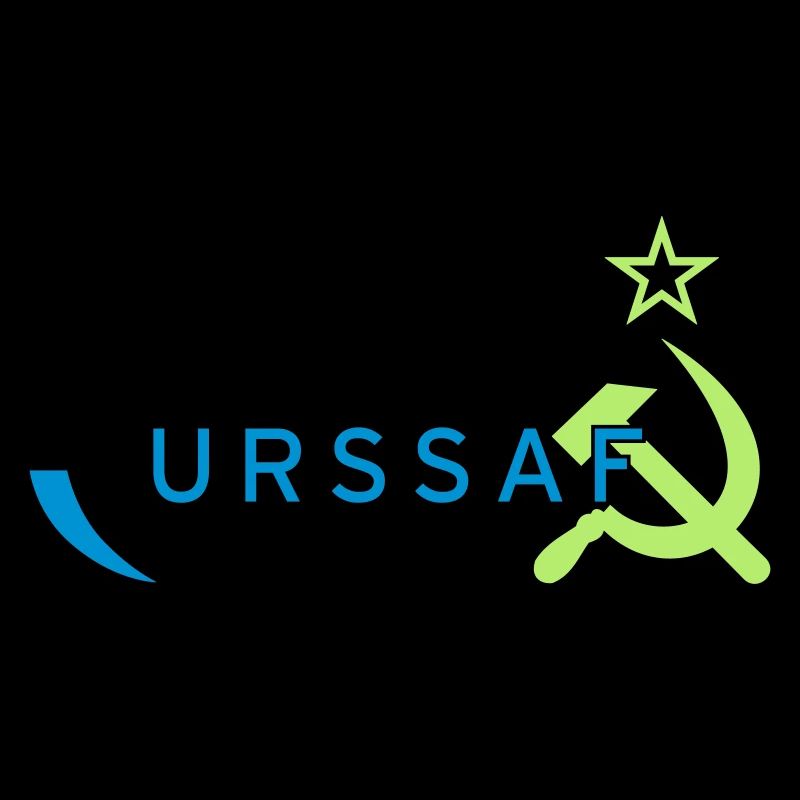 Logo URSS/ URSSAF Vert & Bleu