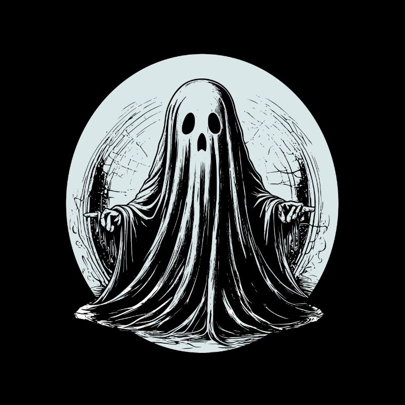 Awesome graphical ghost design