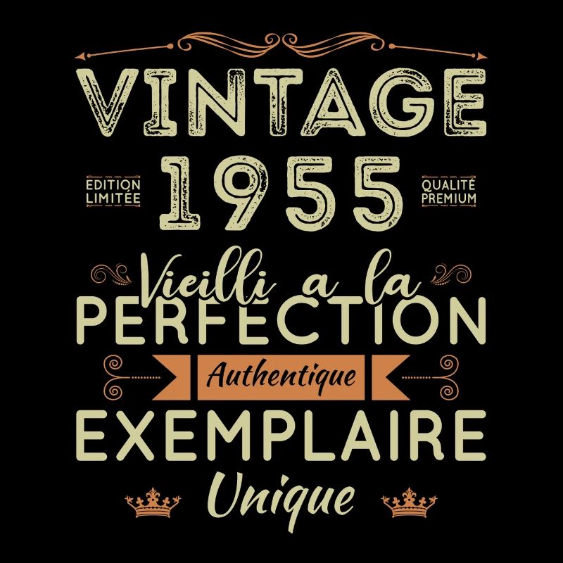 1955 Vintage Retro Geburtstagsgeschenk