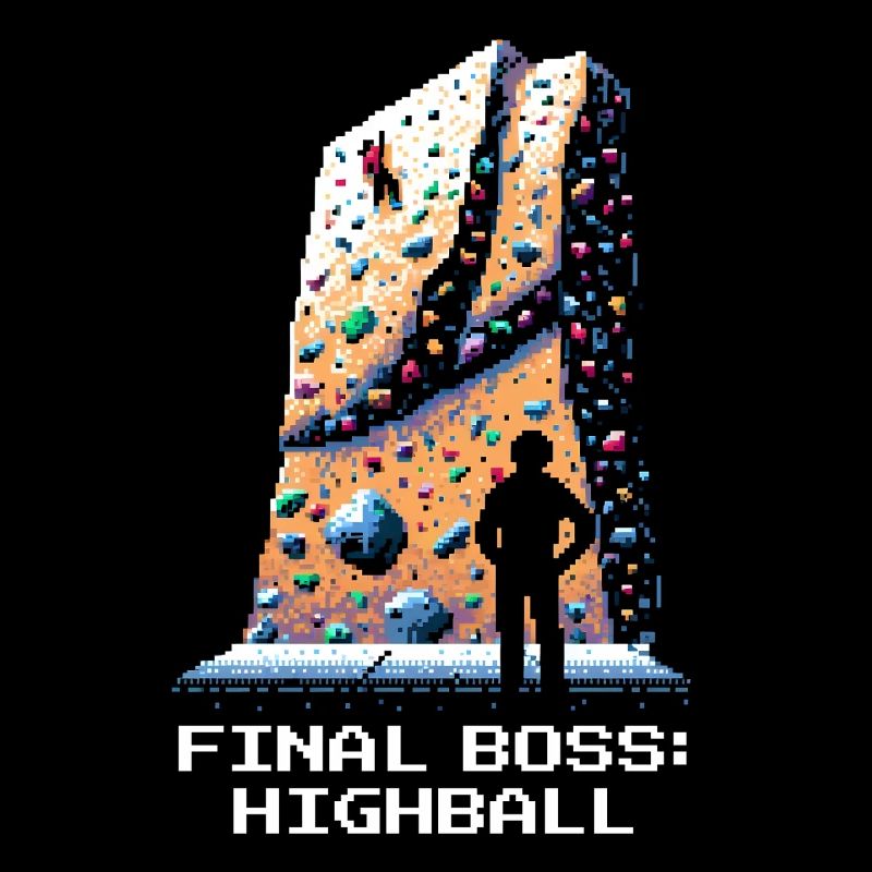 Final Combat: Highball | Bouldering Pixel Art