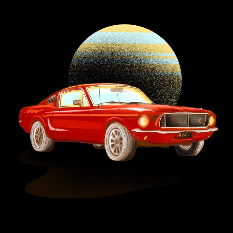 Auto rotes Auto