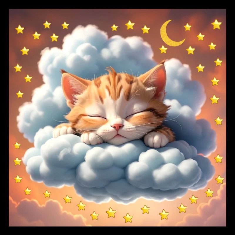 sleeping cat