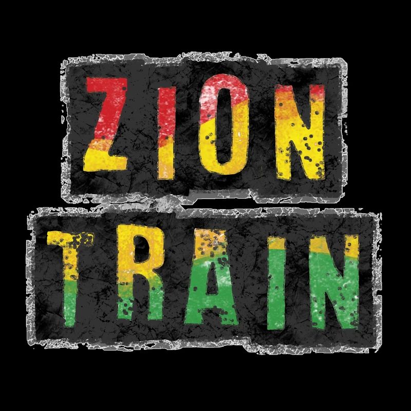 Vibrant ZION TRAIN Reggae Design