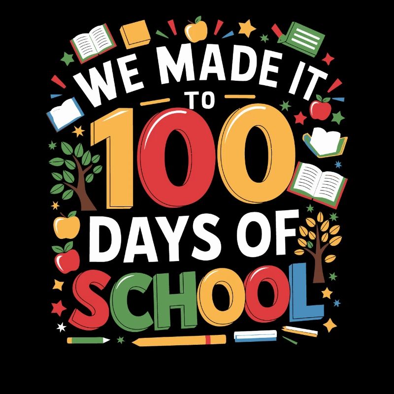 100 Tage Schule Jubel