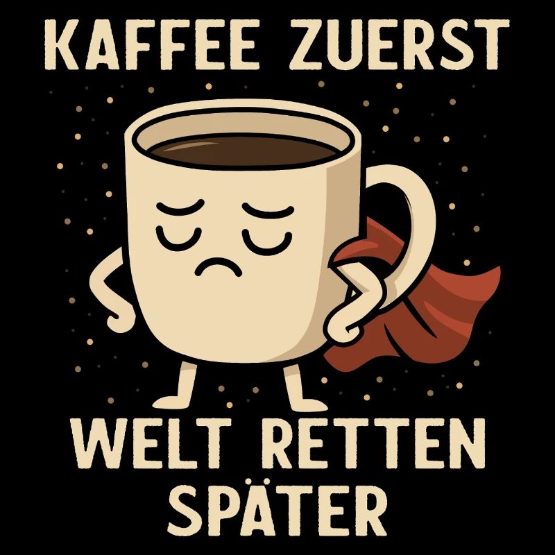 Kaffee Zuerst - Welt Retten Später