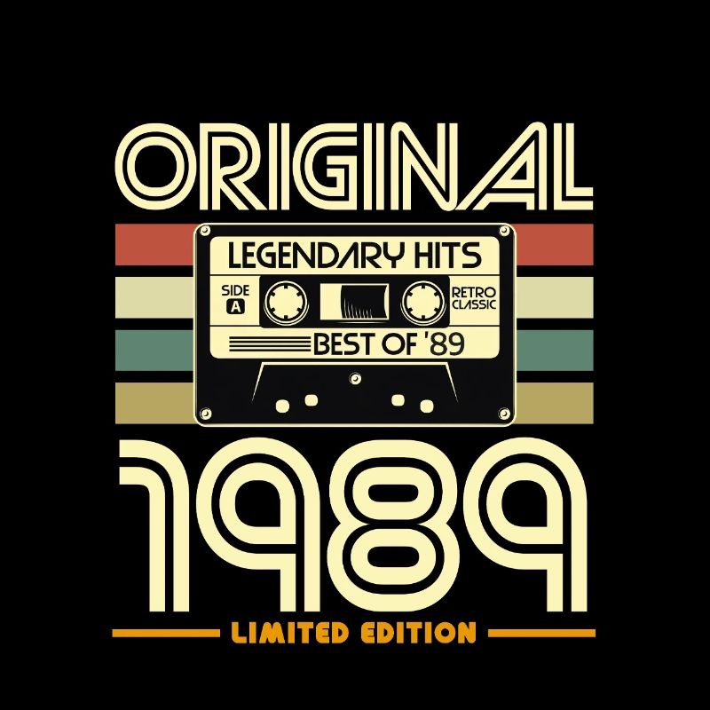 Original 1989 Cassette Nostalgia