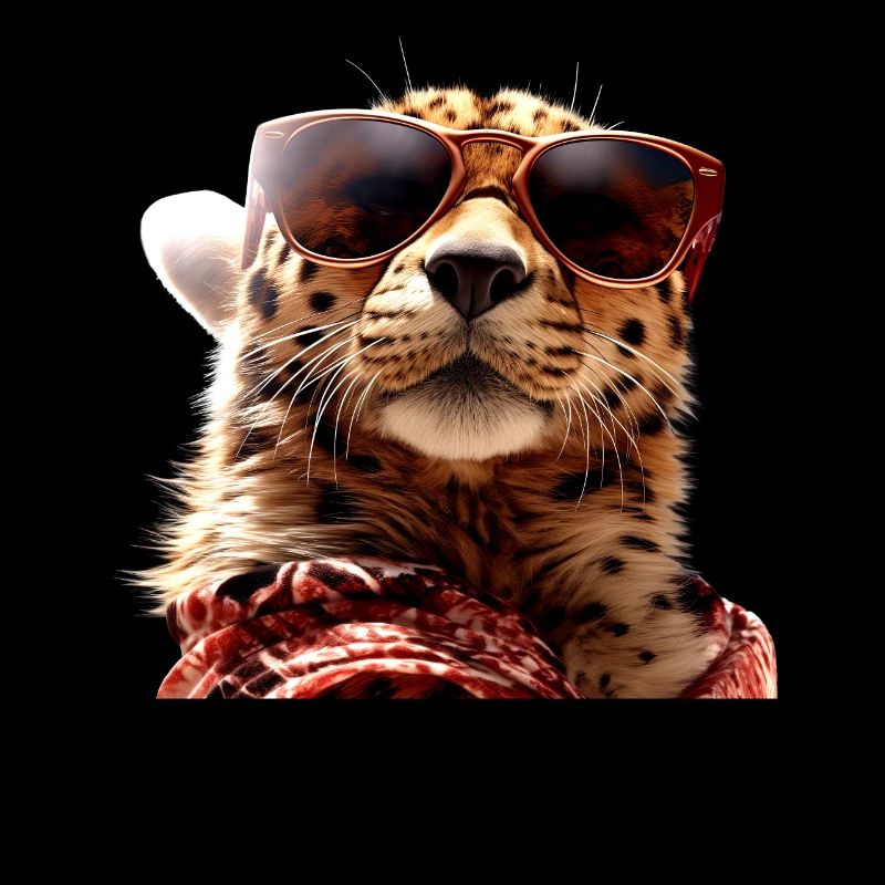 Lunettes de soleil guépard Chats guépard Mignon guépard