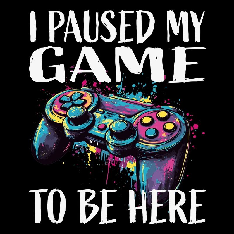 I paused my game – Controller Art