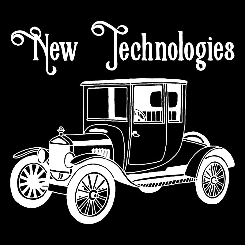 Vintage white old automobile