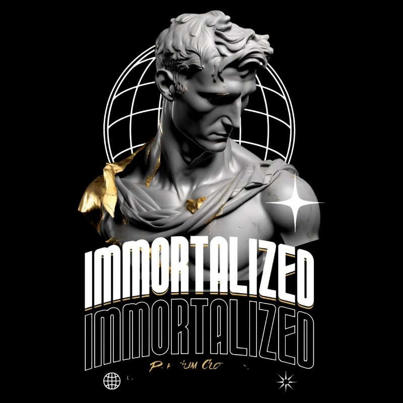 Immortalized Sculpture Globe