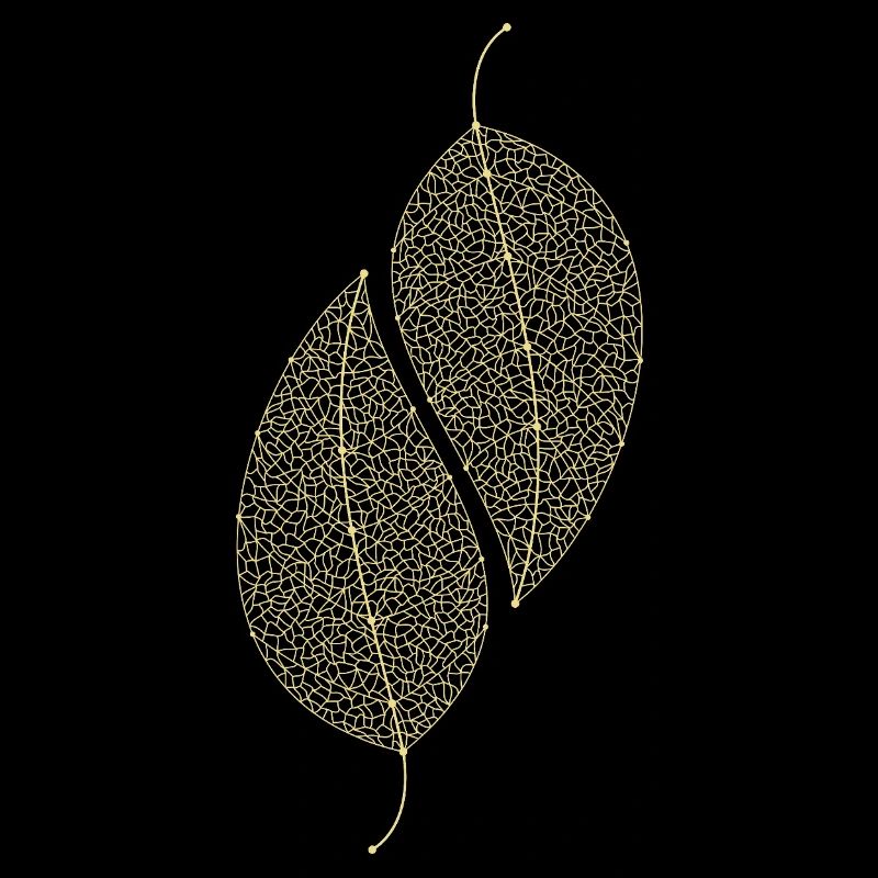 Feuilles décoratives