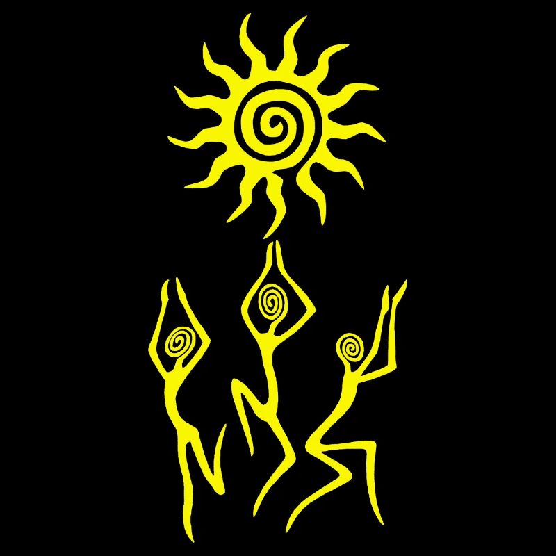 La danse du soleil jaune