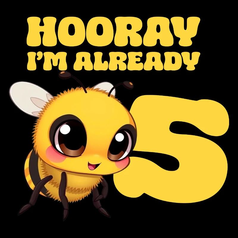 Biene Bee - Hooray i am already 5