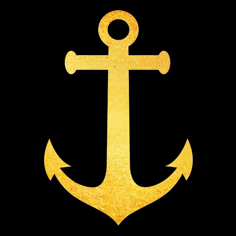 Cool Hipster Anchor (Golden Beach / beach - style)