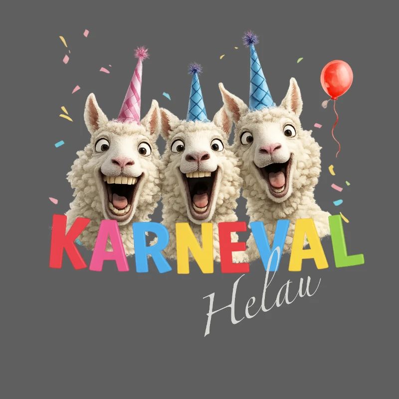 Moutons de carnaval Helau
