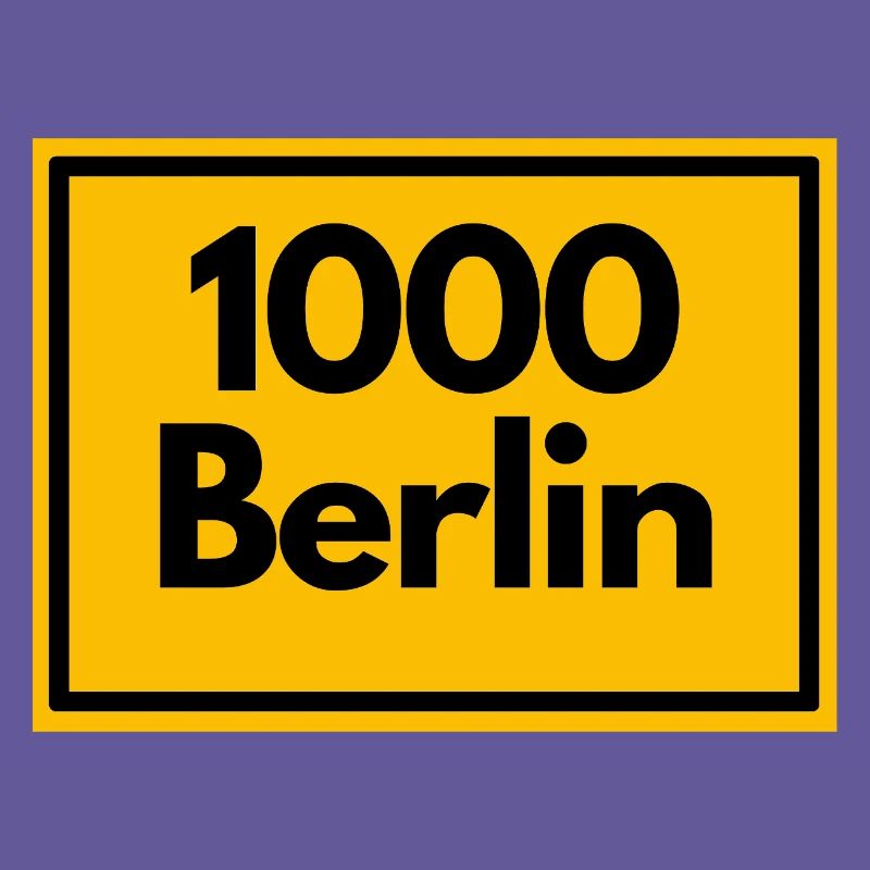 OLD POSTCODE POSTCODE RETRO 1000 BERLIN CAPITAL