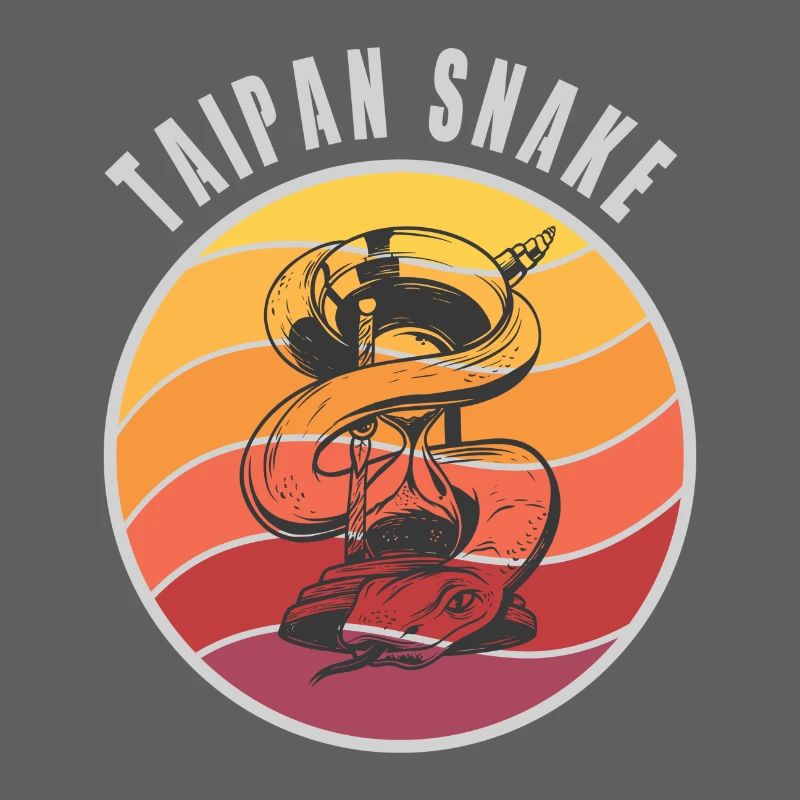Taipan Snakes Design / Gift Idea