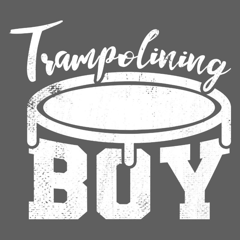 Trampolinspringer Junge
