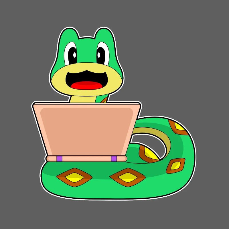 Ordinateur portable serpent
