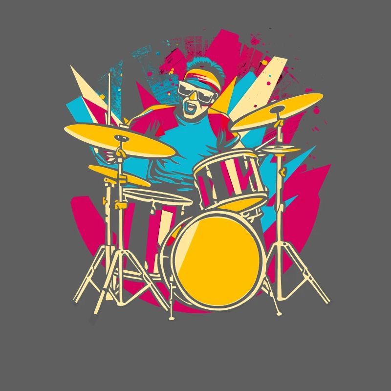 Drummer Synthwave