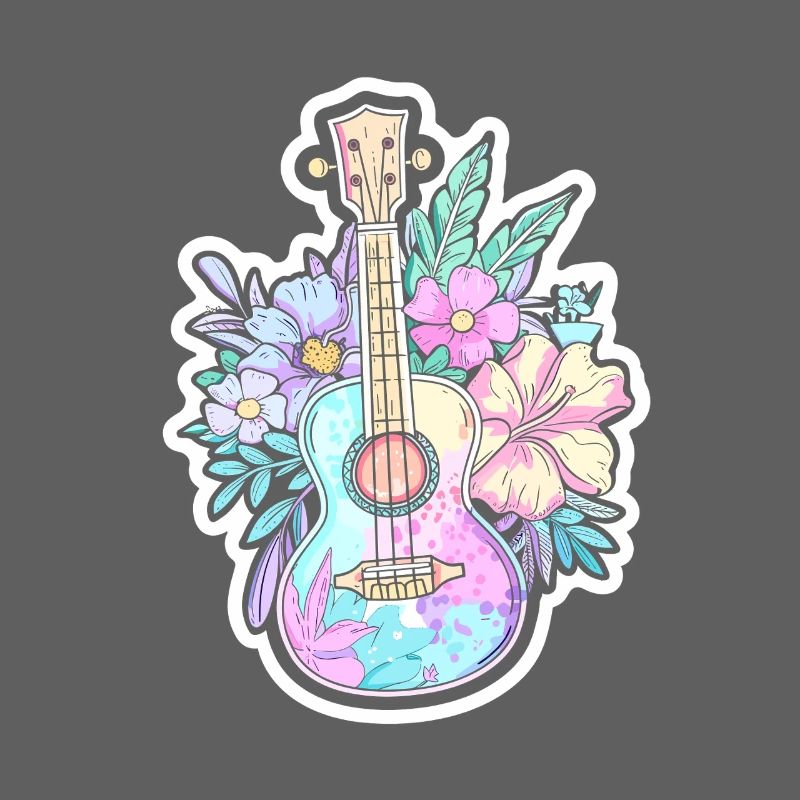 Ukulele Comic Style
