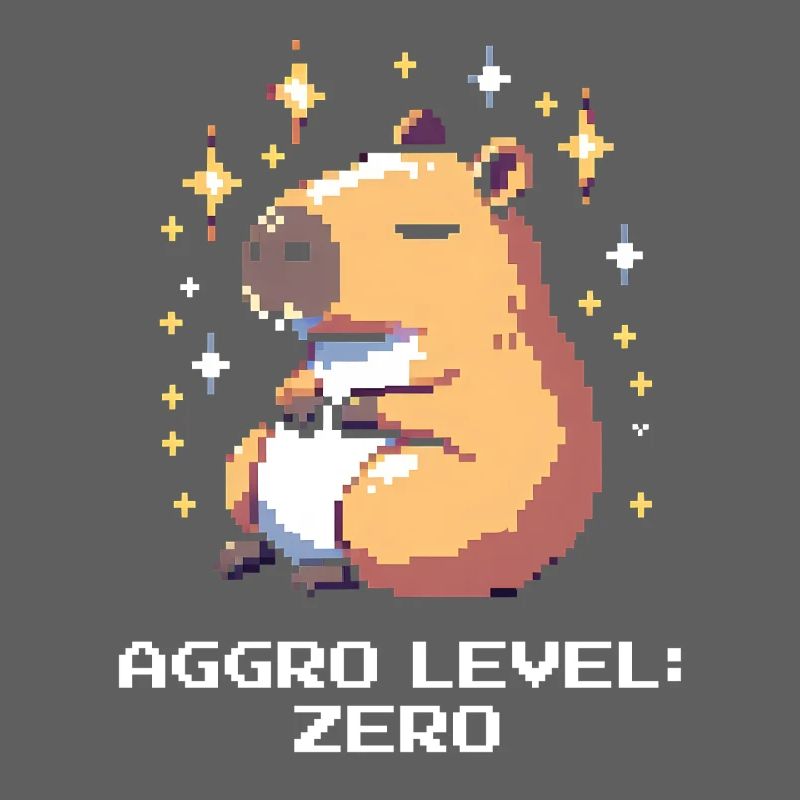 Aggro-Level: Null | Capybara & Ruhe