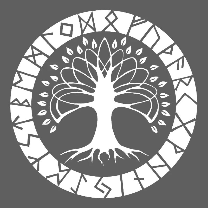 White Runic Tree
