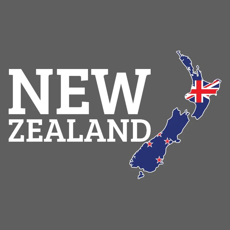 Drapeau néo-zélandais Cool Néo-Zélandais