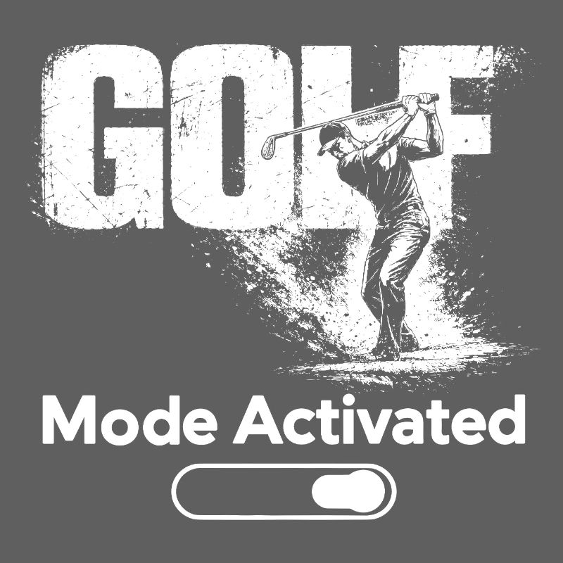 Golf Shirt Golf Mode Activated Golfer Gift