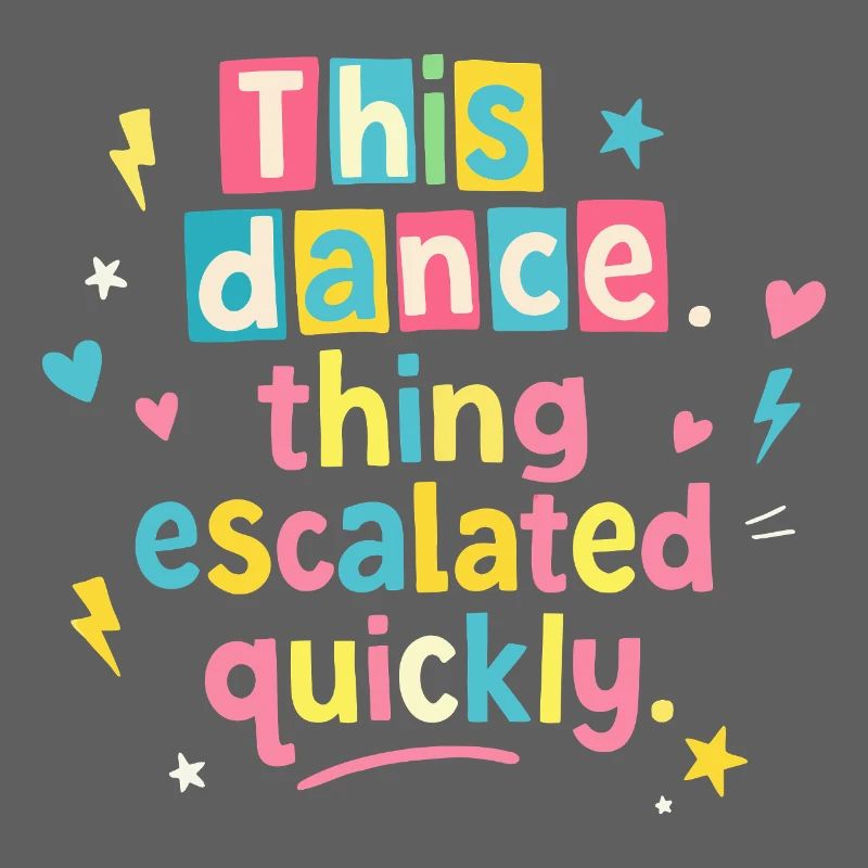 This dance quickly escalated