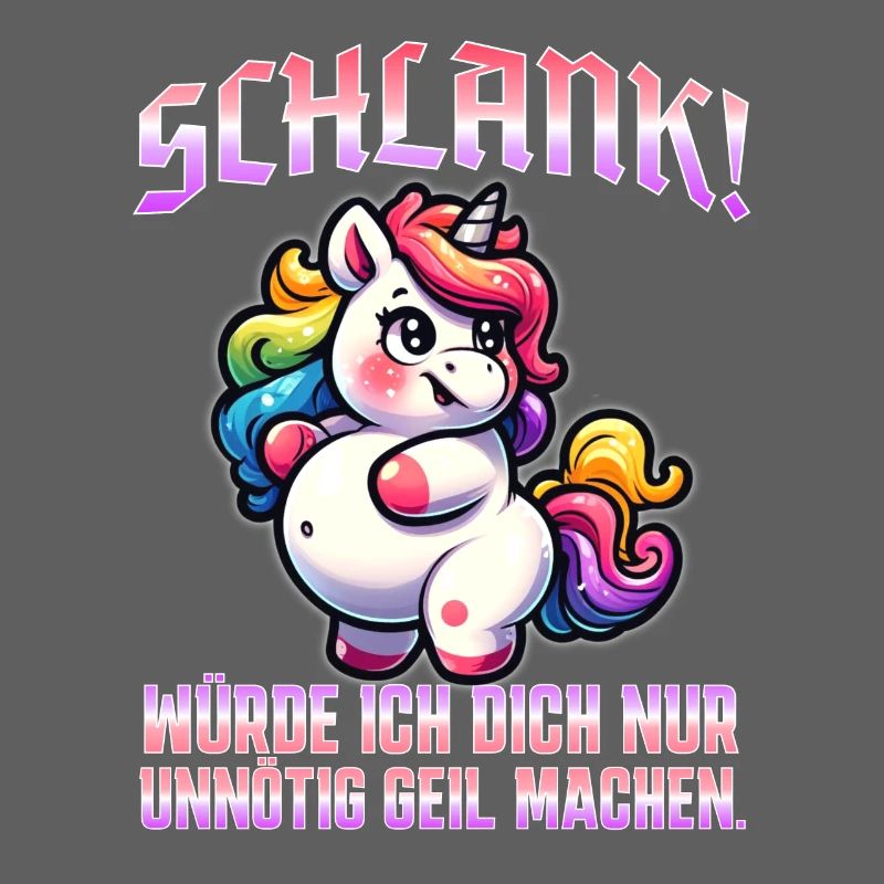 Schlank & Selbstbewusst: Ironisches Statement