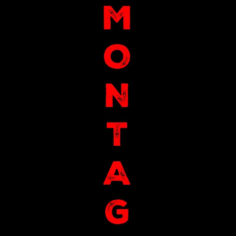  Montag - rot